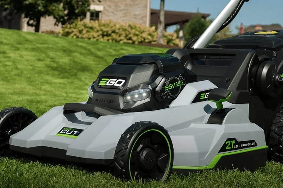 best battery powered push lawn mower